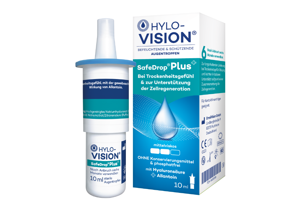 Packshot von HYLO-VISION® SafeDrop® Plus.