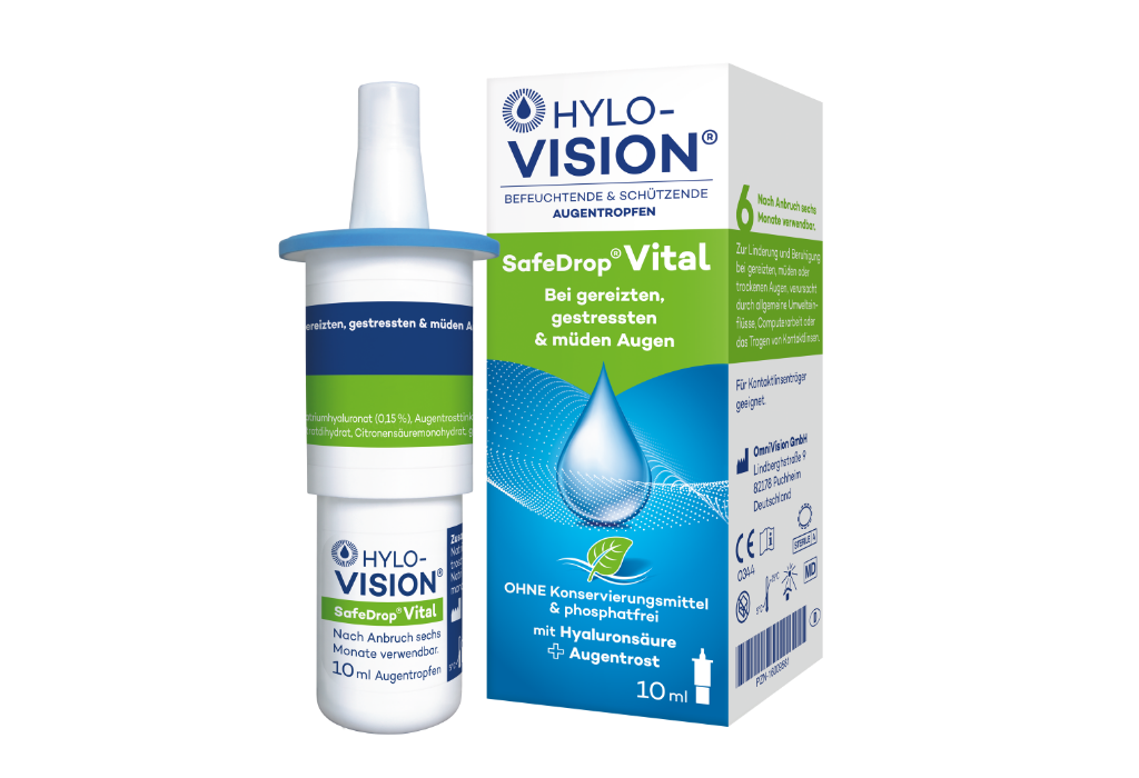 Packshot von HYLO-VISION® SafeDrop® Vital.